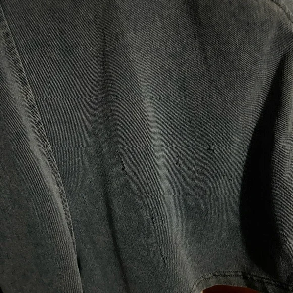 Blue Denim Overall Dress - Picture 6 of 6